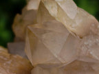 Natural White Phantom Cascading Smokey Luena Quartz Clusters x 2 From Luena, Congo