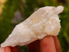 Natural Drusy Quartz Coated Spearhead Calcite Crystals x 38 From Albert's Mountain, Lesotho