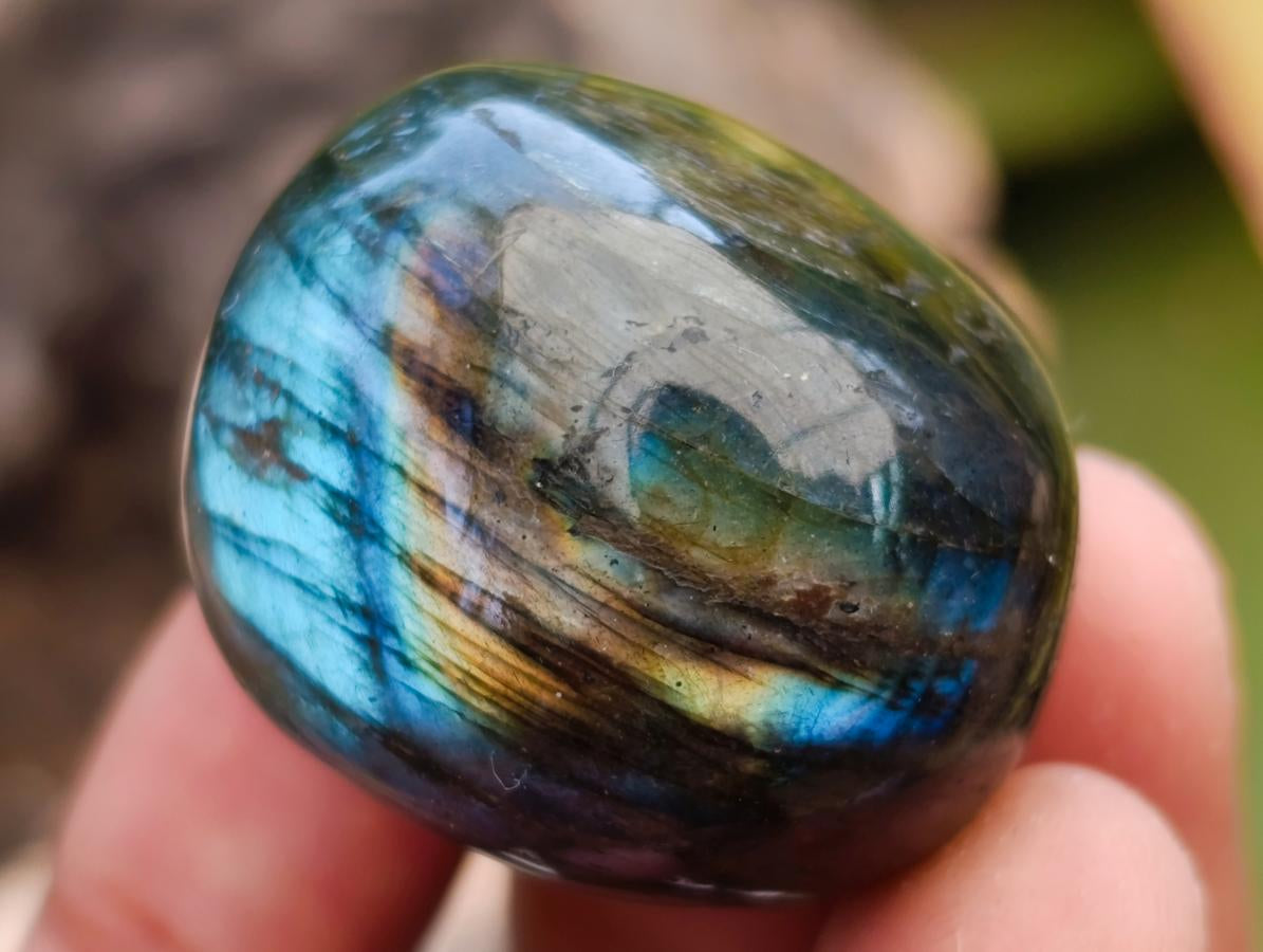 Polished Rounded Labradorite Free Forms x 35 From Madagascar