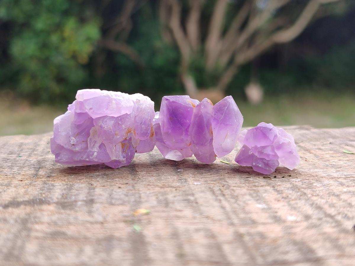 Natural Mine Run Amethyst Crystals x 2.99 kg Lot From Akansobe, Madagascar