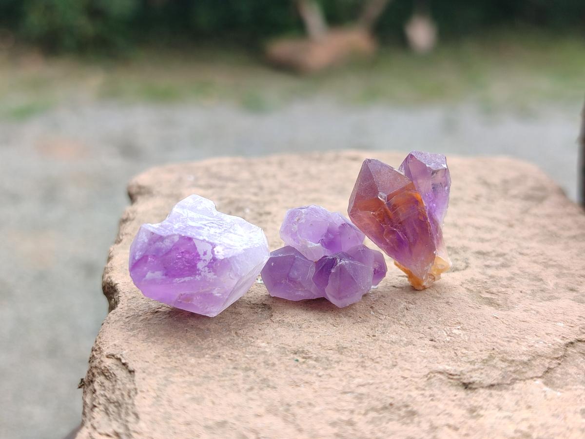 Natural Mine Run Amethyst Crystals x 2.99 kg Lot From Akansobe, Madagascar