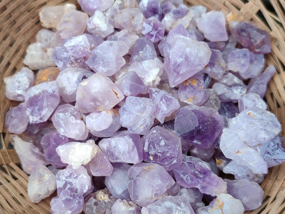 Natural Mine Run Amethyst Crystals x 2.99 kg Lot From Akansobe, Madagascar