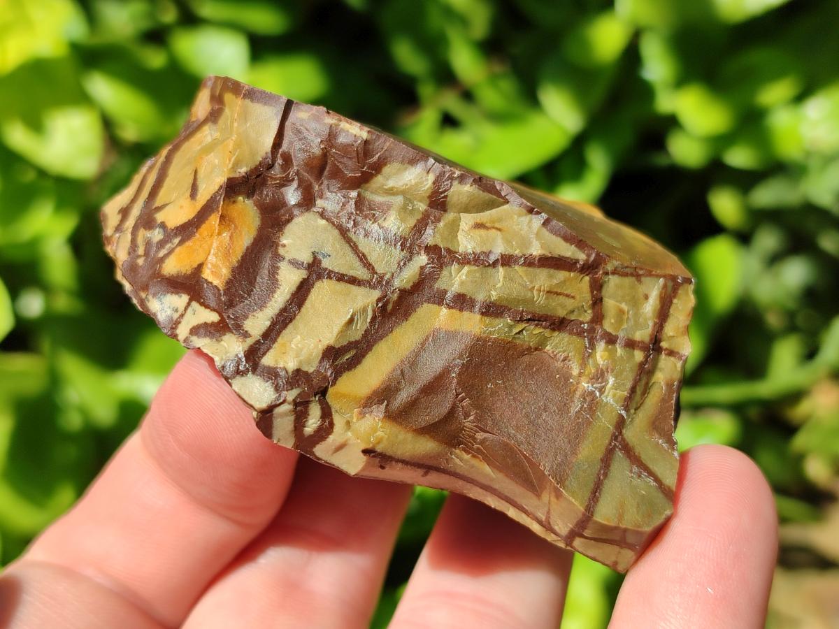 Natural Nguni Jasper Cobbed Specimens x 12 From Northern Cape, South Africa