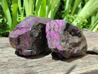 Natural Metallic Cobbed Purpurite Specimens x 4 From Erongo, Namibia