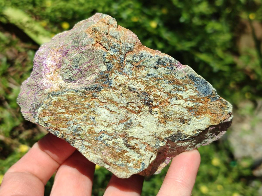 Natural Stichtite Cobbed Specimens x 4 From Barberton, South Africa