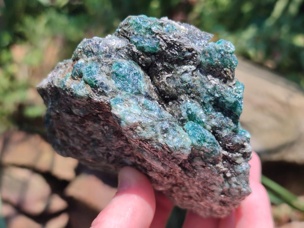 Natural Emerald Mica 'Mutokolite' Cobbed Specimens x 5 From Mutoko, Zimbabwe