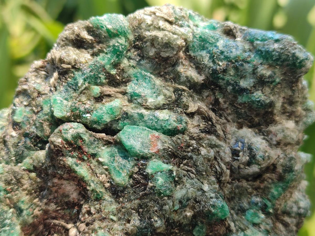 Natural Emerald Mica 'Mutokolite' Cobbed Specimens x 5 From Mutoko, Zimbabwe
