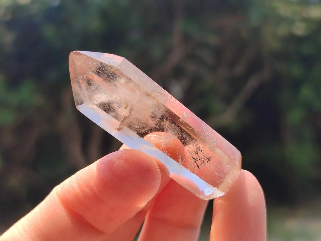 Polished Mixed Quartz Crystal Points x 13 From Madagascar
