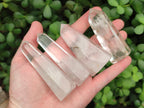 Polished Mixed Quartz Crystal Points x 13 From Madagascar