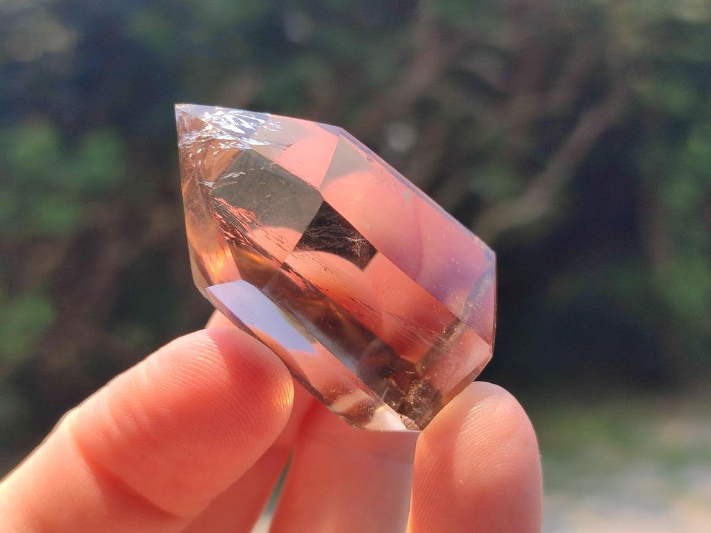 Polished Mixed Quartz Crystal Points x 13 From Madagascar
