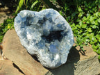 Natural Large Blue Celestite Geode Specimen x 1 From Sakoany, Madagascar