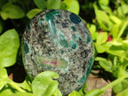 Polished Emerald Mica 'Mutokolite' Standing and Free Forms  x 6 From Mutoko, Zimbabwe