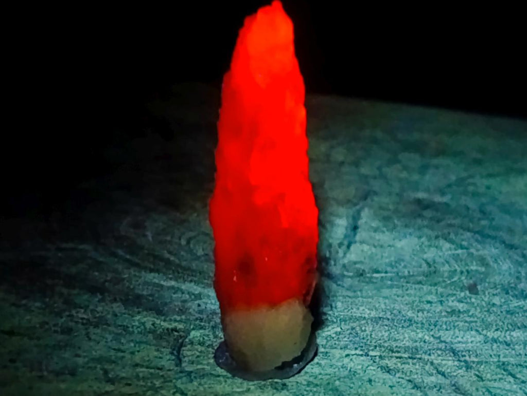 Natural Drusy Quartz Coated Spearhead Calcite Crystals x 24 From Albert's Mountain, Lesotho