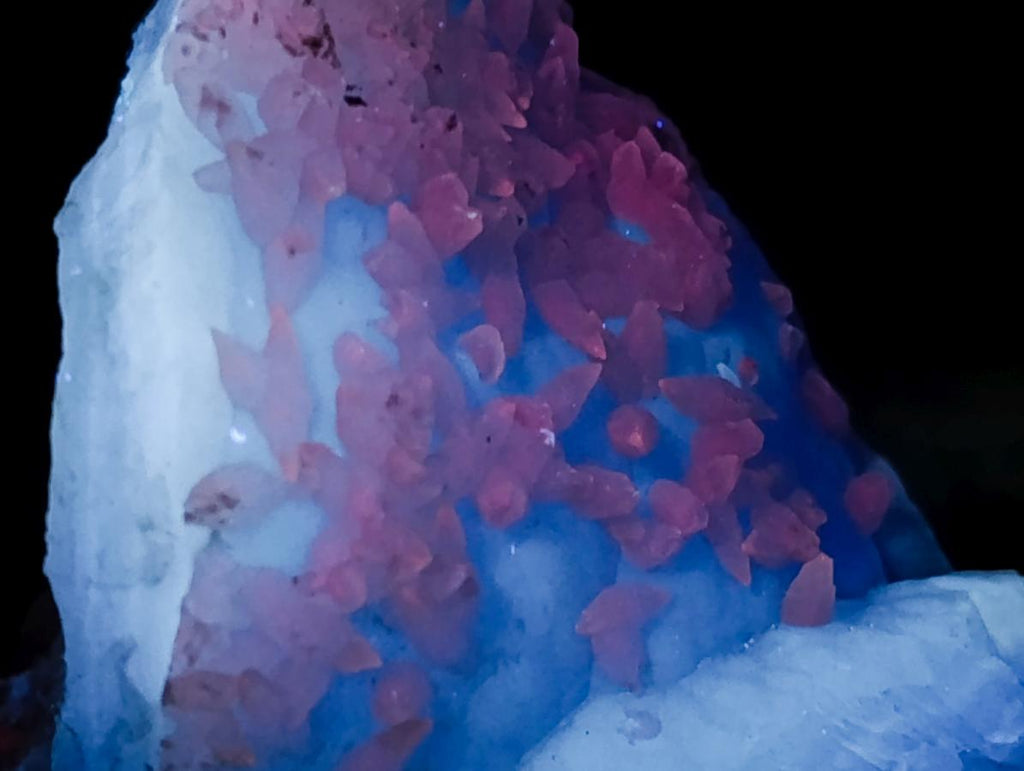 Natural Blue Lace Agate Geode Specimens x 4 From Nsanje, Malawi