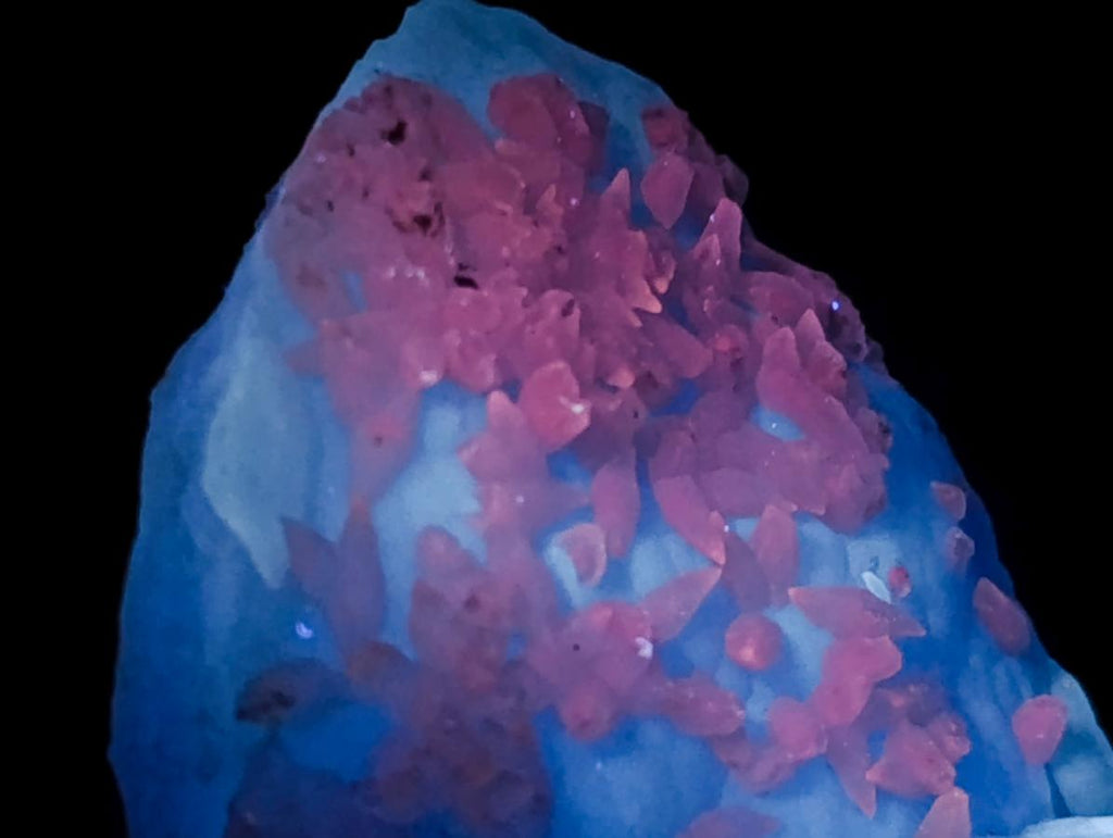 Natural Blue Lace Agate Geode Specimens x 4 From Nsanje, Malawi