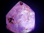 Polished Window Amethyst Crystals One with Enhydro x 20 From Akansobe, Madagascar