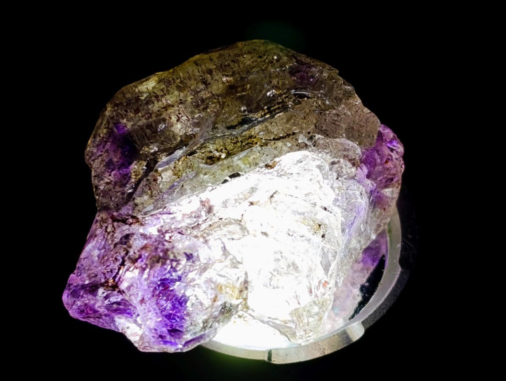 Natural Window Amethyst Crystals x 20 From Chiredzi, Zimbabwe