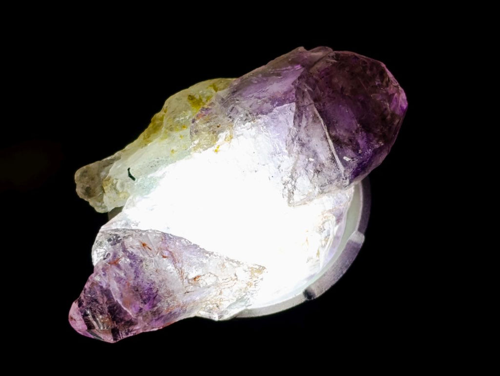 Natural Window Amethyst Crystals x 20 From Chiredzi, Zimbabwe