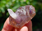 Natural Window Amethyst Crystals x 20 From Chiredzi, Zimbabwe