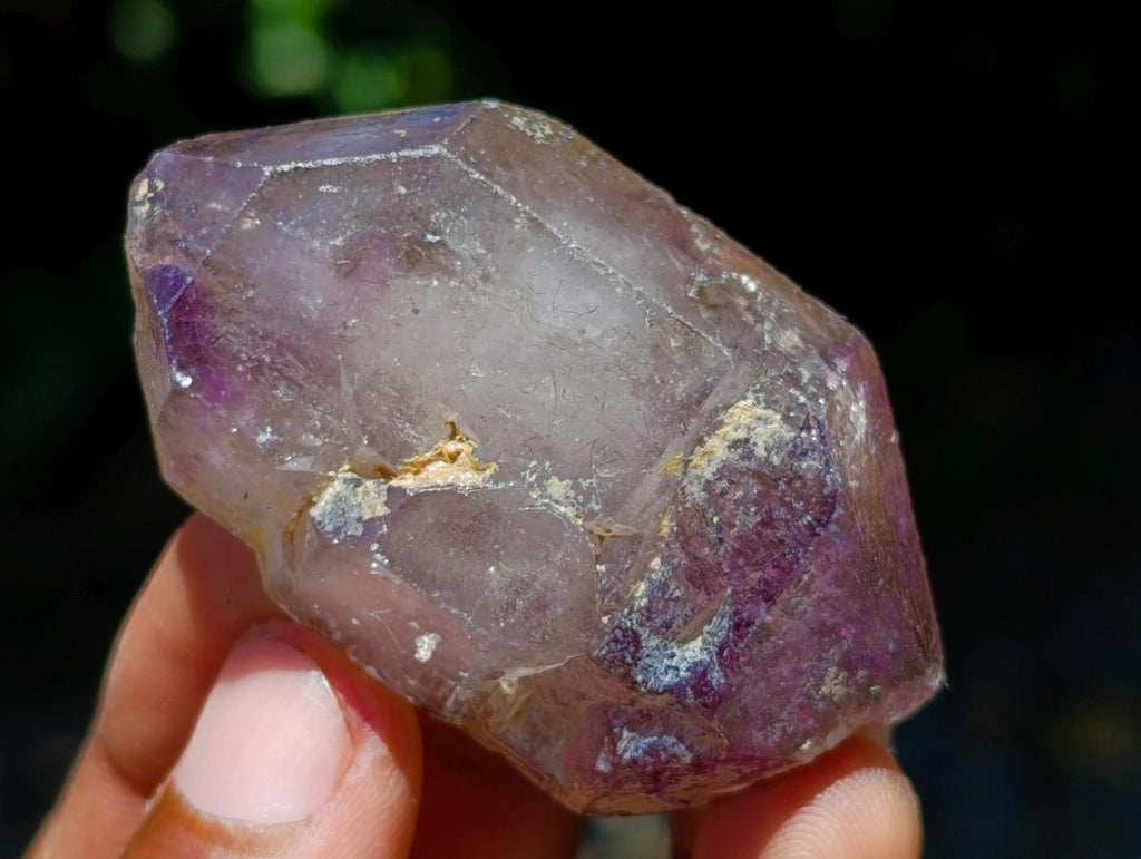 Natural Window Amethyst Crystals x 20 From Chiredzi, Zimbabwe