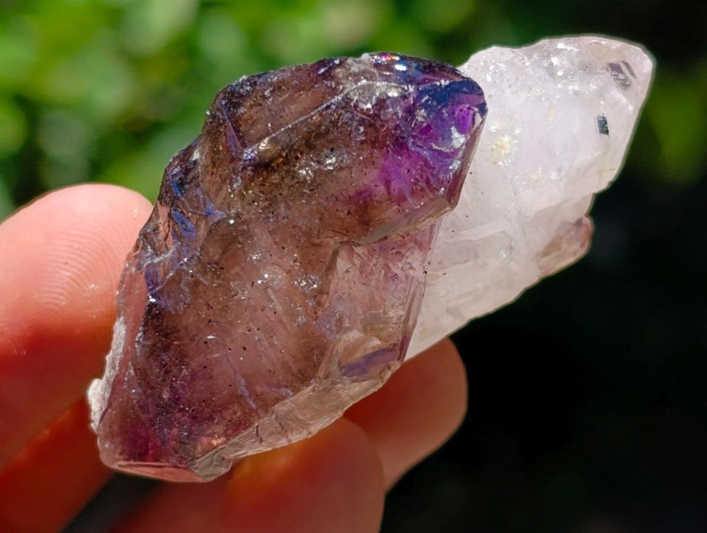 Natural Window Amethyst Crystals x 20 From Chiredzi, Zimbabwe