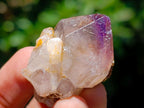 Natural Window Amethyst Crystals x 20 From Chiredzi, Zimbabwe