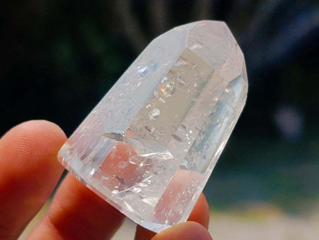 Polished Clear Optic Quartz Jewellery Crystals x 35 From Madagascar - Toprock Gemstones and Minerals 
