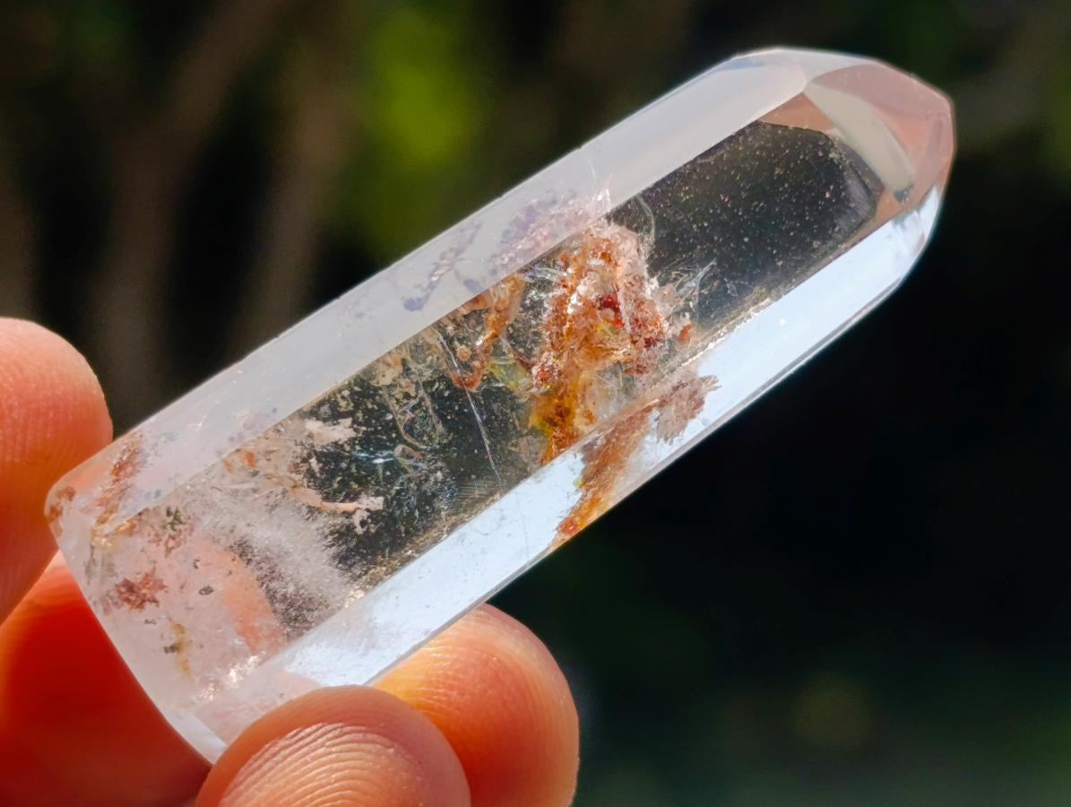 Polished Clear Optic Quartz Jewellery Crystals x 35 From Madagascar - Toprock Gemstones and Minerals 
