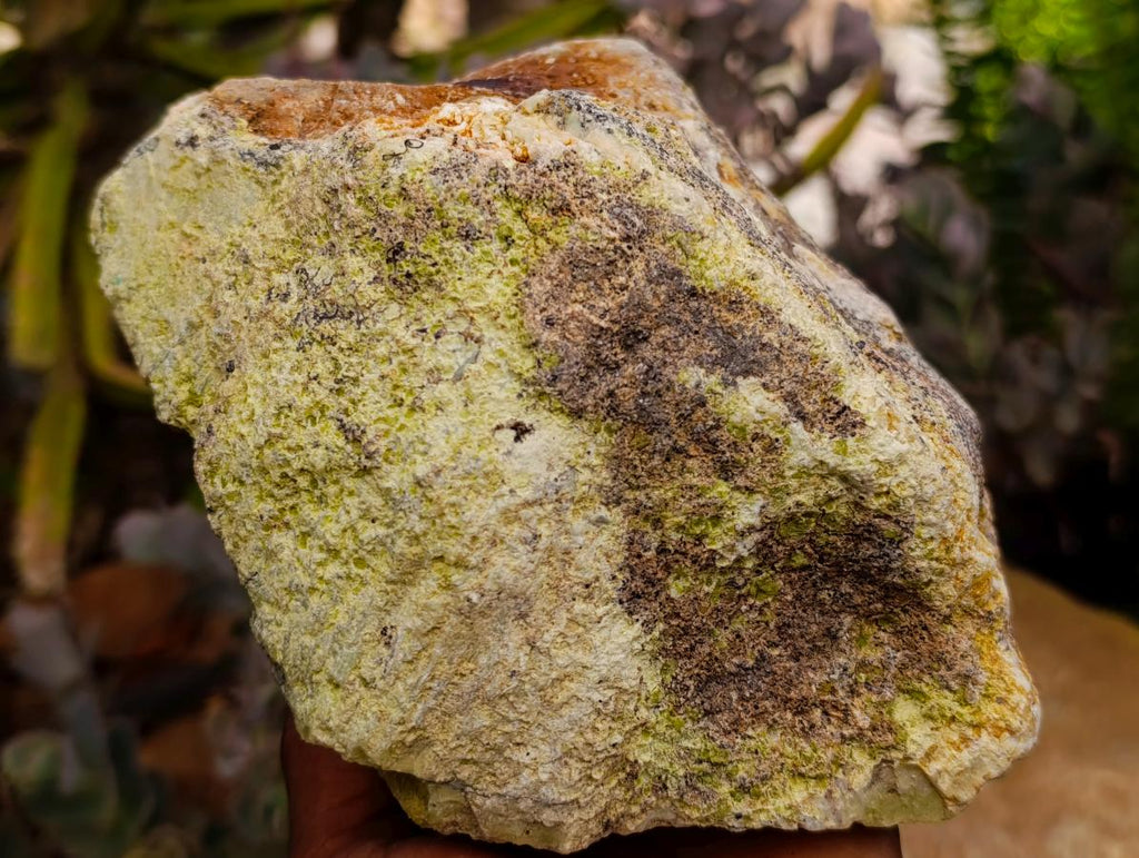 Natural Chrysocolla and Yellow Opal Specimens x 2 From Southern Africa
