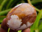 Polished Flower Agate Palm Stones x 20 From Antsahalova, Madagascar