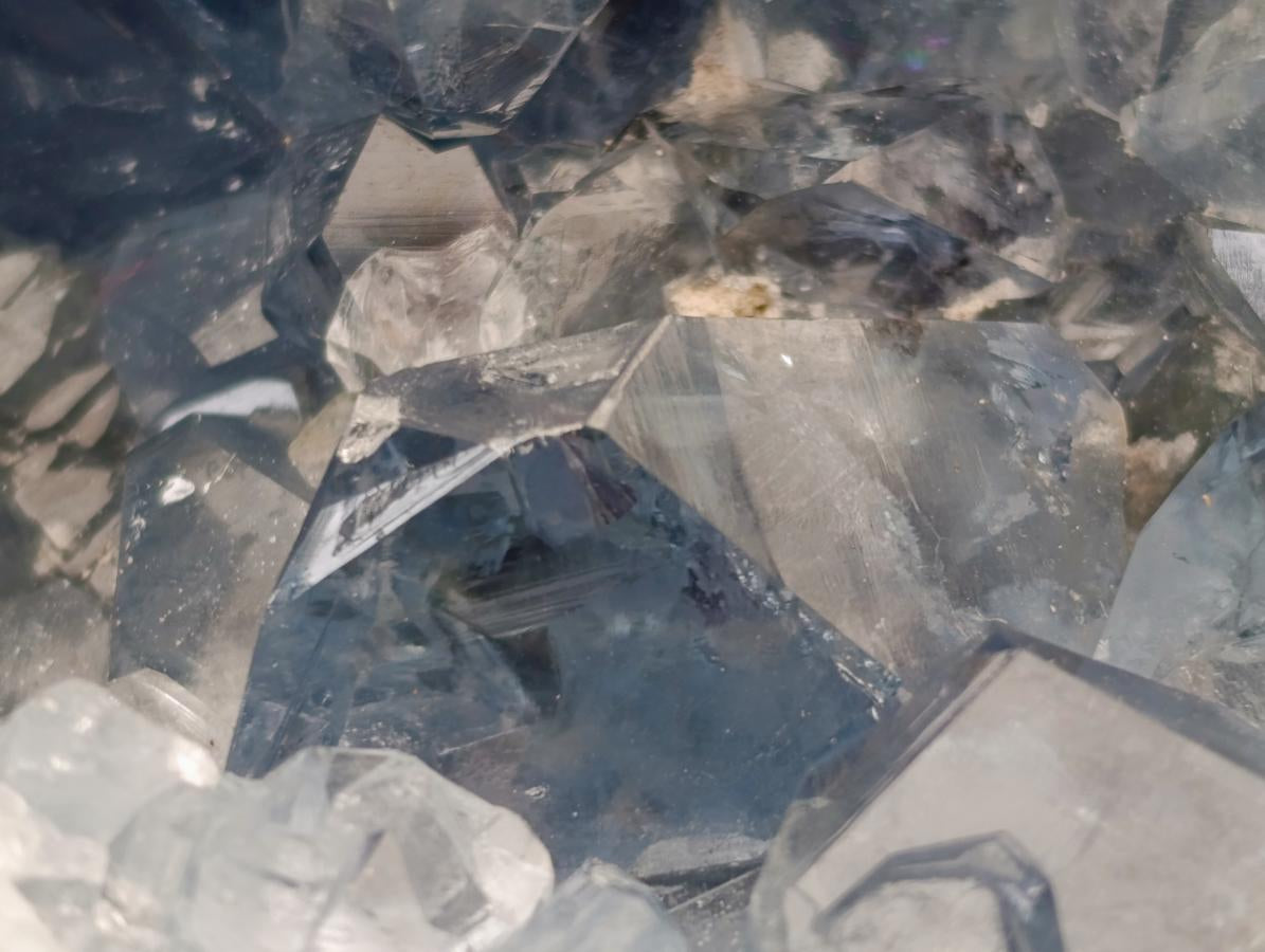 Polished Large Blue Celestite Egg x 1 From Sakoany, Madagascar