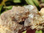 Natural Limonite Quartz Clusters with Goethite Inclusions x 12 From Solwezi, Zambia