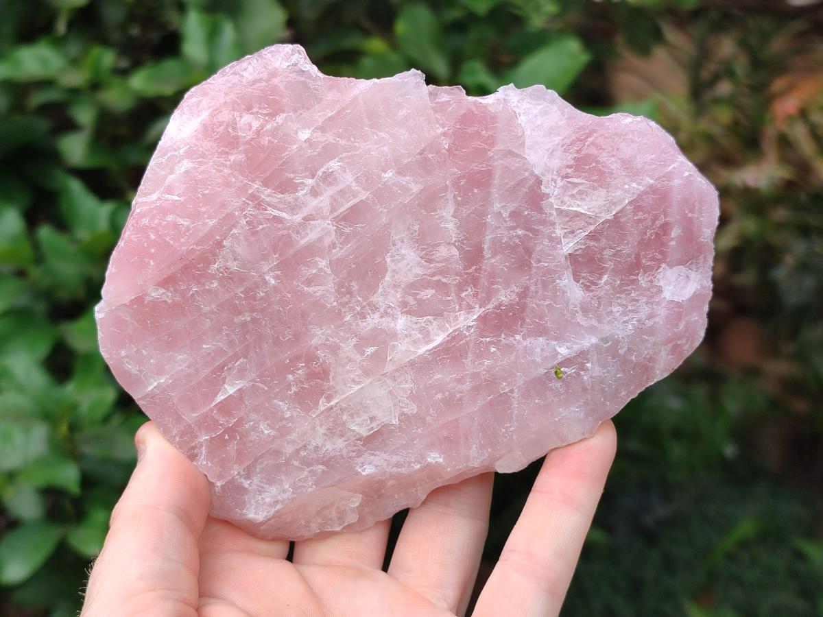 Natural Cobbed Rose Quartz Specimens x 6 From Northern Cape, South Africa