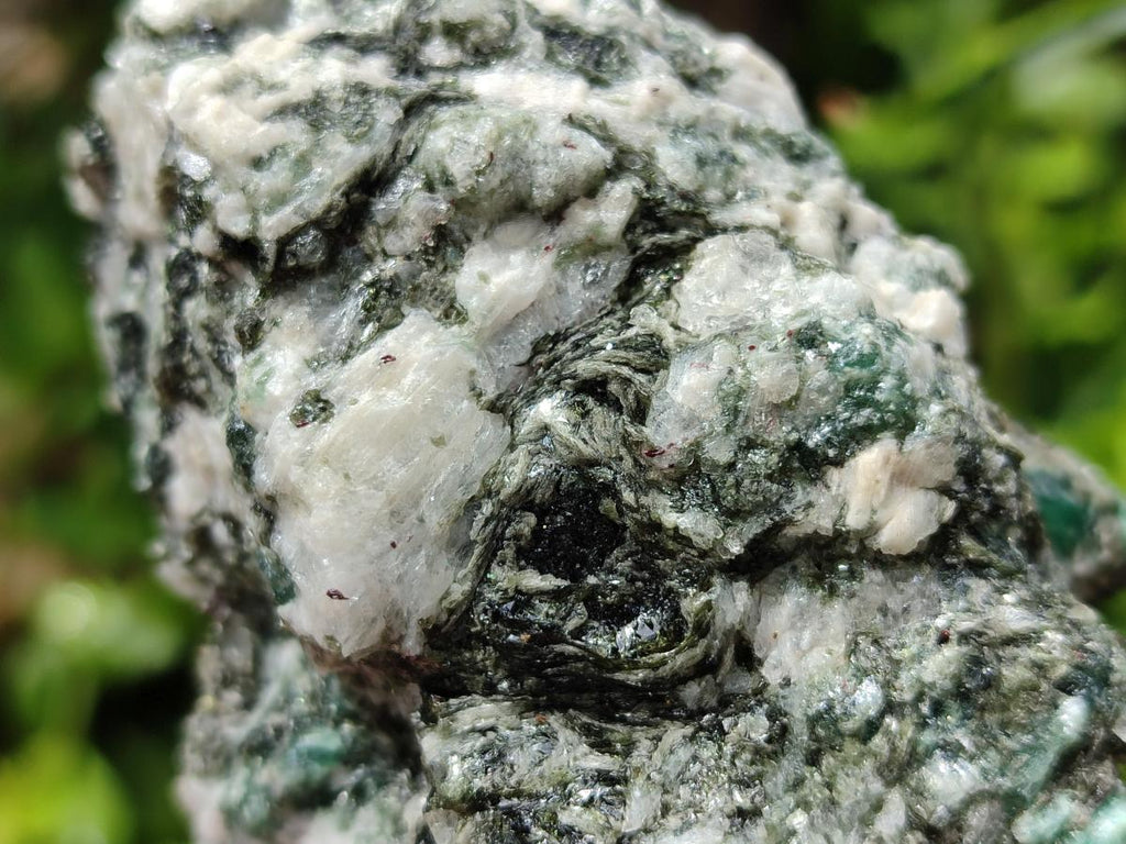 Natural Emerald Mica 'Mutokolite' Cobbed Specimens x 4 From Mutoko, Zimbabwe