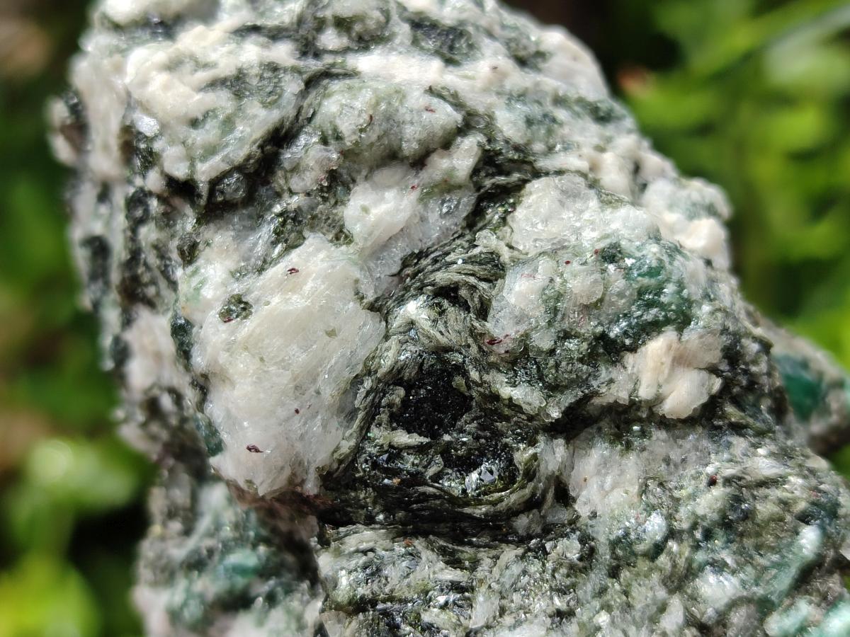 Natural Emerald Mica 'Mutokolite' Cobbed Specimens x 4 From Mutoko, Zimbabwe