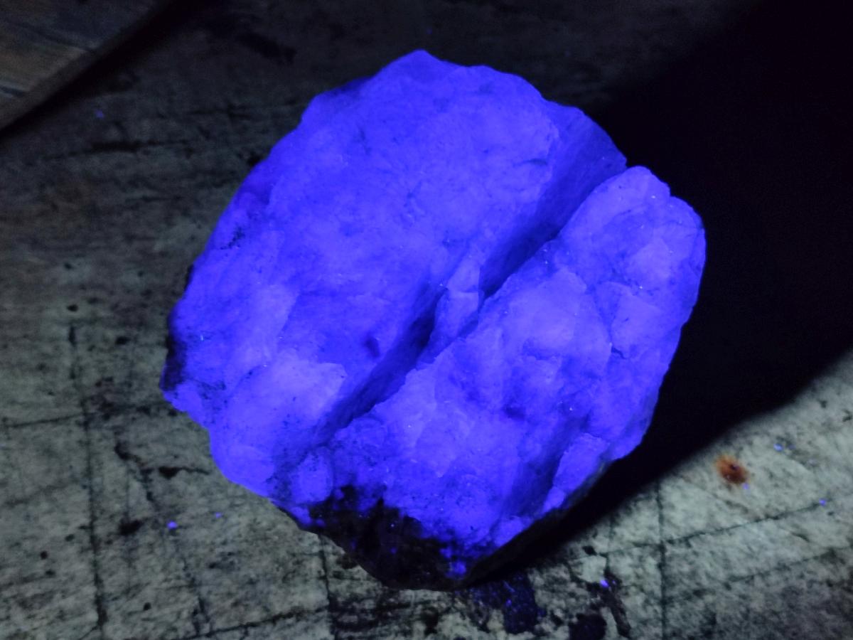 Natural Watermelon Fluorite Cobbed Specimens x 4 From Uis, Namibia