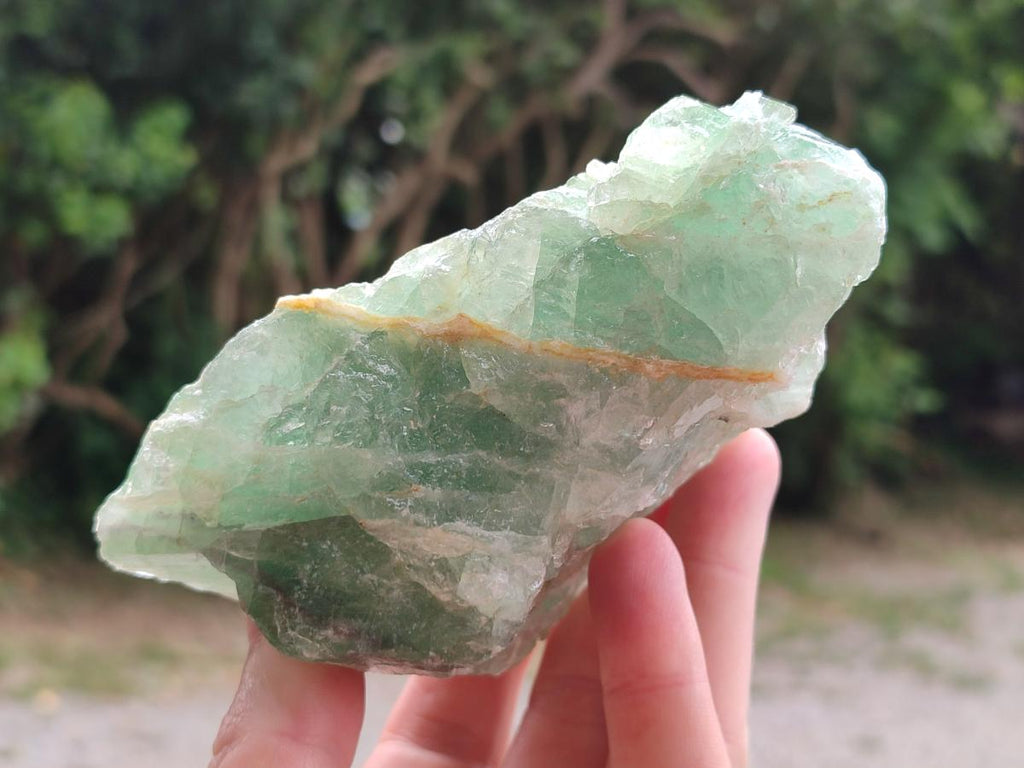 Natural Watermelon Fluorite Cobbed Specimens x 4 From Uis, Namibia