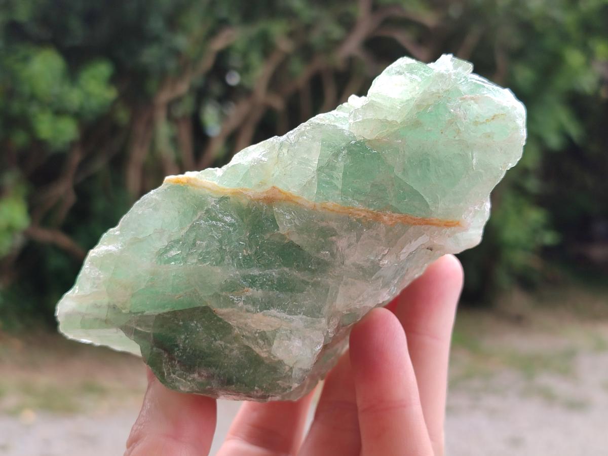 Natural Watermelon Fluorite Cobbed Specimens x 4 From Uis, Namibia