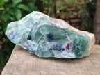 Natural Watermelon Fluorite Cobbed Specimens x 4 From Uis, Namibia