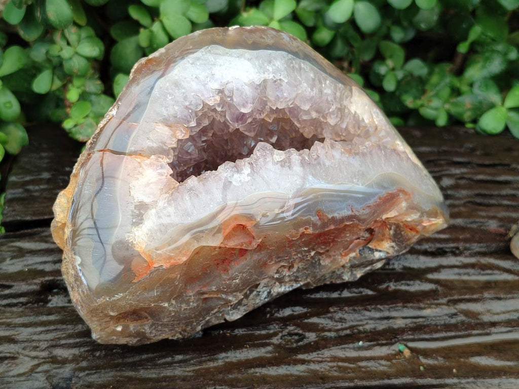 Polished Large Agate Amethyst Geode x 1 From Maintirano, Madagascar