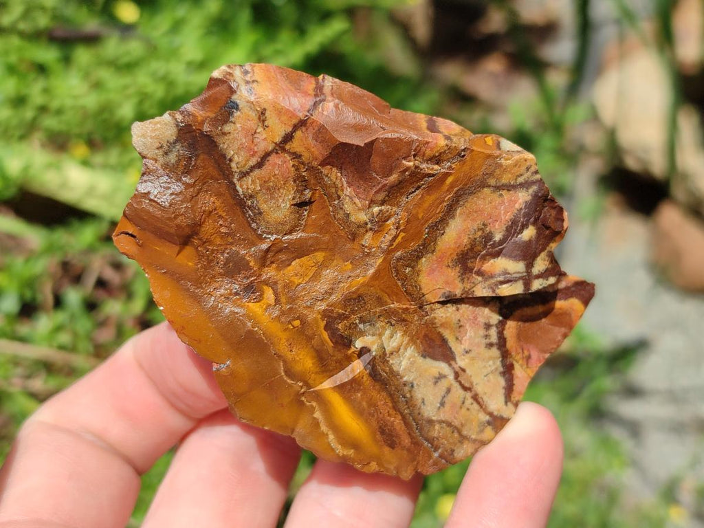 Natural Nguni Jasper Cobbed Specimens x 12 From Northern Cape, South Africa