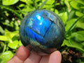 Polished Labradorite Spheres x 4 From Madagascar