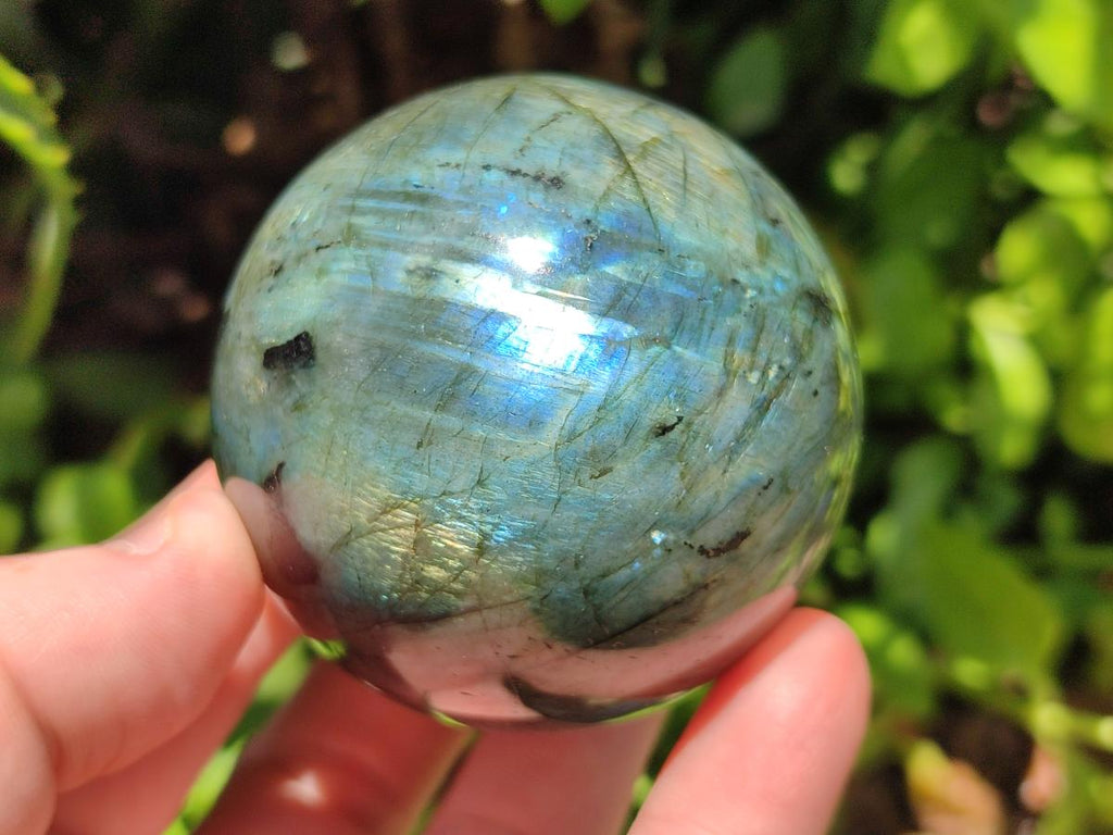 Polished Labradorite Spheres x 4 From Madagascar