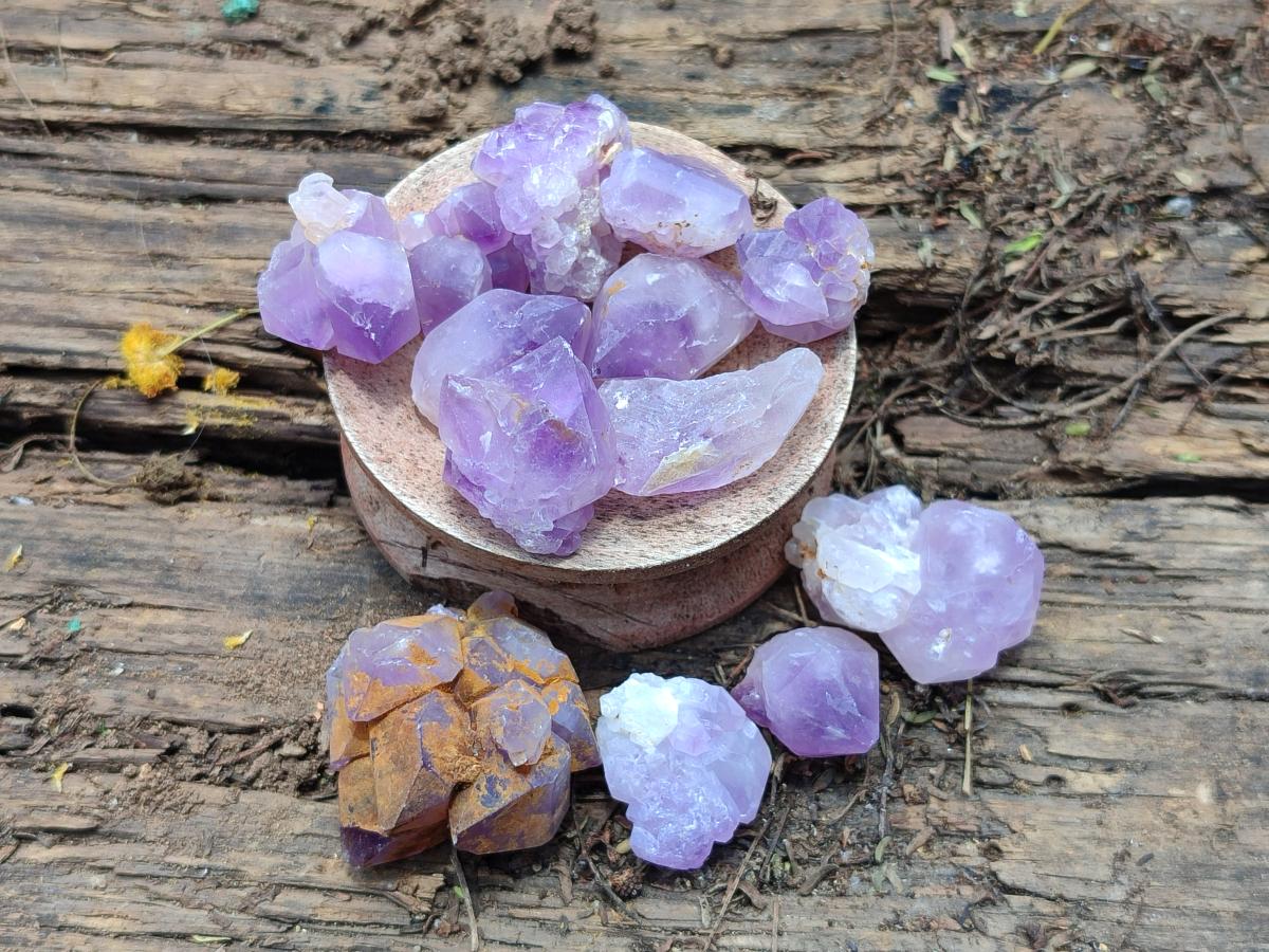 Natural Mine Run Amethyst Crystals x 2.82 kg Lot From Akansobe, Madagascar - Toprock Gemstones and Minerals 