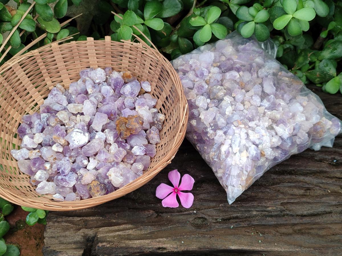 Natural Mine Run Amethyst Crystals x 2.82 kg Lot From Akansobe, Madagascar - Toprock Gemstones and Minerals 