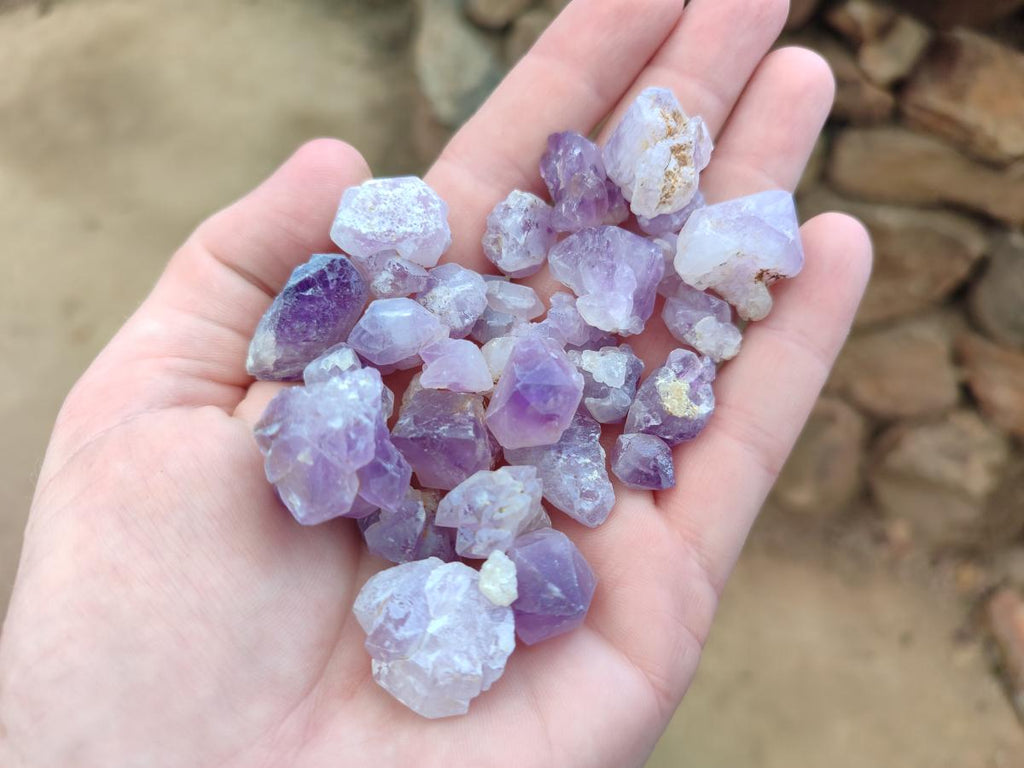 Natural Mine Run Amethyst Crystals x 2.82 kg Lot From Akansobe, Madagascar - Toprock Gemstones and Minerals 