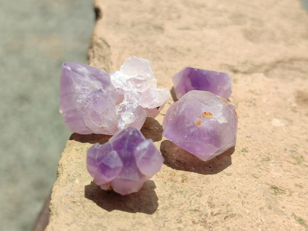 Natural Mine Run Amethyst Crystals x 2.82 kg Lot From Akansobe, Madagascar - Toprock Gemstones and Minerals 
