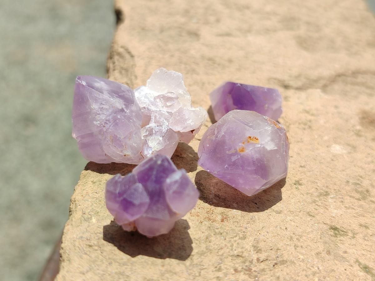 Natural Mine Run Amethyst Crystals x 2.82 kg Lot From Akansobe, Madagascar - Toprock Gemstones and Minerals 