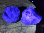 Natural Watermelon Fluorite Cobbed Specimens x 12 From Uis, Namibia
