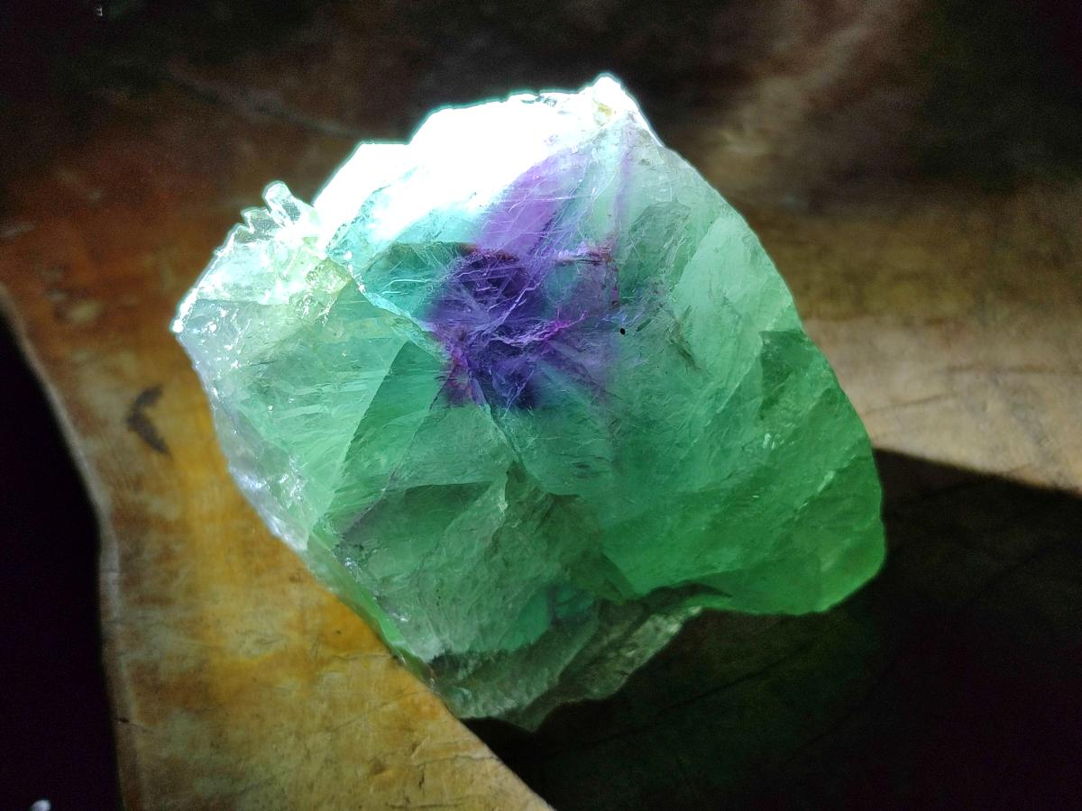 Natural Watermelon Fluorite Cobbed Specimens x 12 From Uis, Namibia